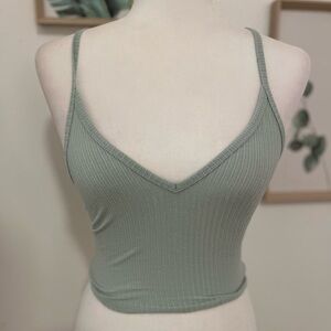 Tilly’s Top | Cute Green V Neck